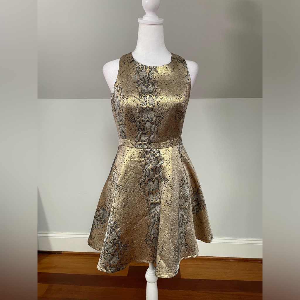 Ark & Co Python Print Dress